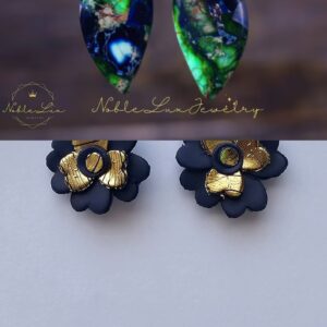 Natural Gemstone Dangle Earrings,Healing Drop Earrings,Bohemia Earrings,Inner Peace Meditation Grounding Earrings Jewelry Gift for her mom